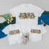 Aunt & Niece Matching T-Shirt: Personalized Family Tee, Custom Gift for Auntie, Cotton Blend, Various Sizes