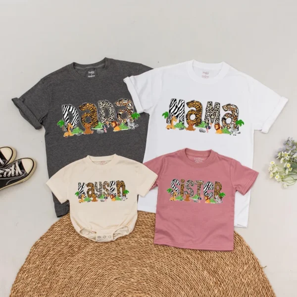 Aunt & Niece Matching T-Shirt: Personalized Family Tee, Custom Gift for Auntie, Cotton Blend, Various Sizes