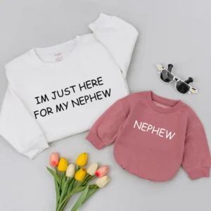 Aunt and Niece Shirts, Auntie's Bestie, Matching Aunt Nephew, Custom Sweatshirts, Unisex Apparel