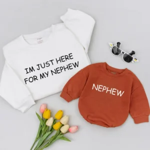 Aunt and Niece Shirts, Auntie's Bestie, Matching Aunt Nephew, Custom Sweatshirts, Unisex Apparel