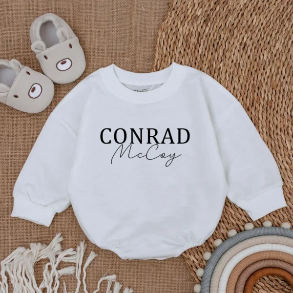 Baby Boy Romper - 'Auntie's Little Dude' Bodysuit - Infant Outfit - Baby Shower Gift - Soft Cotton