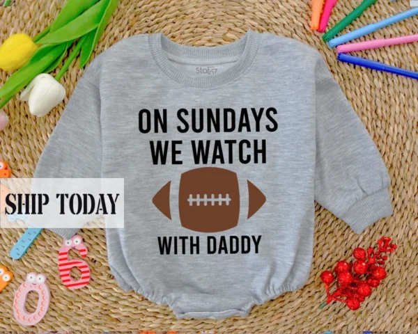 Baby Boy Truck Romper - My Daddy Still Plays With Trucks - Infant Outfit - Father's Day Gift - Baby Clothes