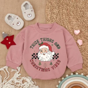 Baby Girl Romper Outfit: Autumn Holiday Apparel Bodysuit, Cute Bow, Toddler Clothes