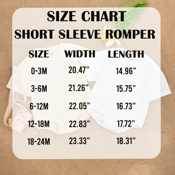 Baby Romper - Customizable Cotton Bodysuit - Newborn Apparel - Soft Bubble Romper