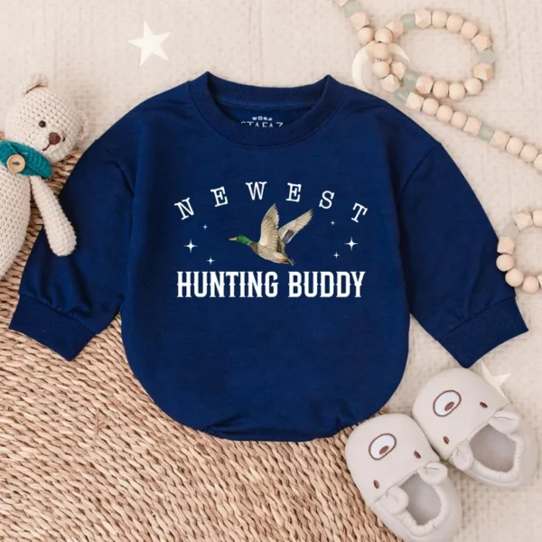 Baby Romper: Duckling Bodysuit Outfit, Newborn to 24 Months, Soft Cotton Blend, Various Colors & Styles