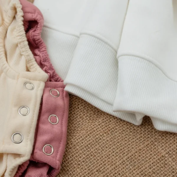 Baby Romper - Mother's Day Outfit - Newborn Girl - Soft Cotton Blend - Various Sizes