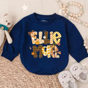 Baby Romper Outfit - Adorable Print Baby Bodysuit - Newborn Apparel - Soft & Cozy Romper