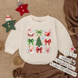 Baby Romper Outfit Autumn Long Sleeve Newborn to Toddler Cotton Blend