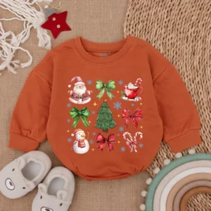 Baby Romper Outfit Autumn Long Sleeve Newborn to Toddler Cotton Blend