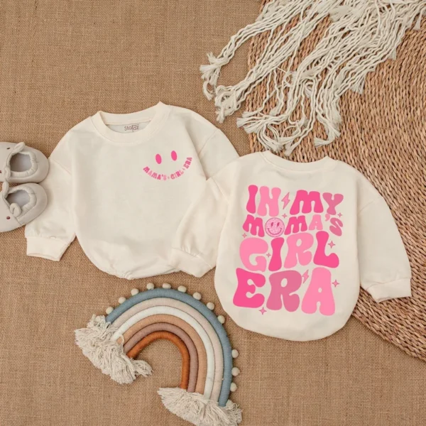 Baby Romper Outfit - Light Mauve Short Sleeve Bubble Romper - Newborn Outfit