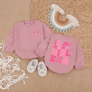Baby Romper Outfit - Light Mauve Short Sleeve Bubble Romper - Newborn Outfit