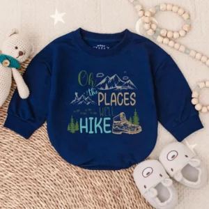 Baby Romper Outfit Set: Romper, Shirt, Sweater - Newborn, Infant - Soft Fabric