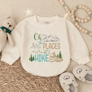 Baby Romper Outfit Set: Romper, Shirt, Sweater - Newborn, Infant - Soft Fabric