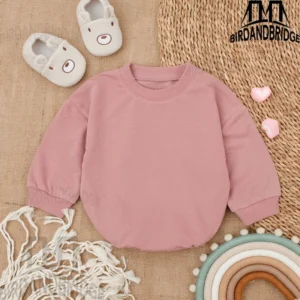 Baby Romper Outfit: Soft Cotton Apparel, Newborn Size, Assorted Colors, Perfect for Baby Girls