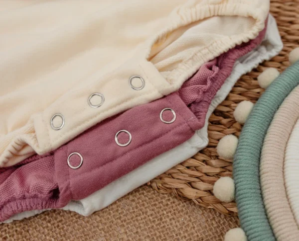 Baby Romper Outfit: Soft Cotton Apparel, Newborn Size, Assorted Colors, Perfect for Baby Girls