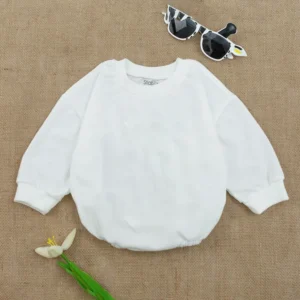 Baby Romper Outfit: Soft Cotton Apparel, Newborn Size, Assorted Colors, Perfect for Baby Girls