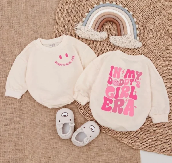 Baby Romper Outfit: Soft Cotton Romper, Newborn Size, Various Colors, Cotton/Elastane Blend