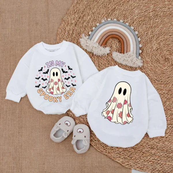 Christmas Baby Romper Outfit, Holiday Infant Clothes, Newborn - First Christmas Bodysuit
