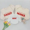 Christmas Couple Santa & Babe Sweatshirt - Unisex Matching Holiday Sweaters - Various Sizes - Cotton Blend