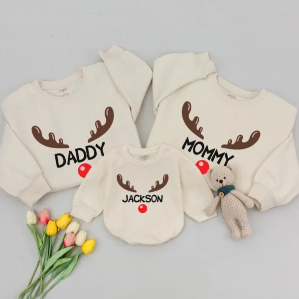Custom Auntie Sweatshirt with Name - Personalized Pink Bow Aunt Shirt - Newborn Baby Gift - Pregnancy Reveal