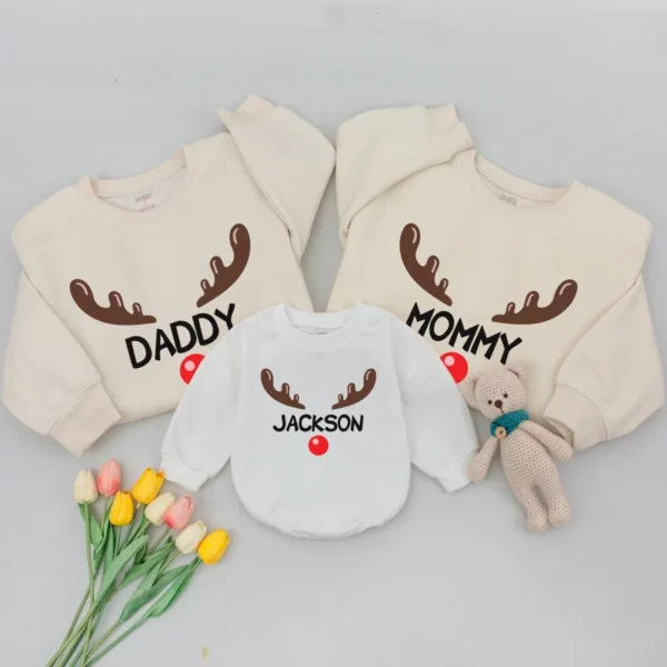Custom Auntie Sweatshirt with Name - Personalized Pink Bow Aunt Shirt - Newborn Baby Gift - Pregnancy Reveal