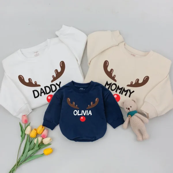Custom Auntie Sweatshirt with Name - Personalized Pink Bow Aunt Shirt - Newborn Baby Gift - Pregnancy Reveal