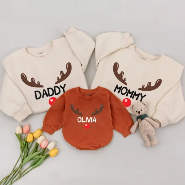Custom Auntie Sweatshirt with Name - Personalized Pink Bow Aunt Shirt - Newborn Baby Gift - Pregnancy Reveal