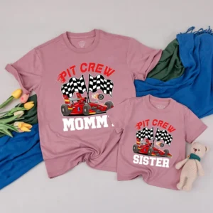 Fairy First Birthday Matching Family Sweatshirt Set - Personalized Garden Party Outfit - Mommy & Me Shirts - Cotton Blend
