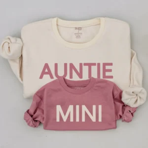 Fall Sweatshirts: Spooky Mama Mini Halloween Matching Family Outfits, Mommy and Me Sweaters