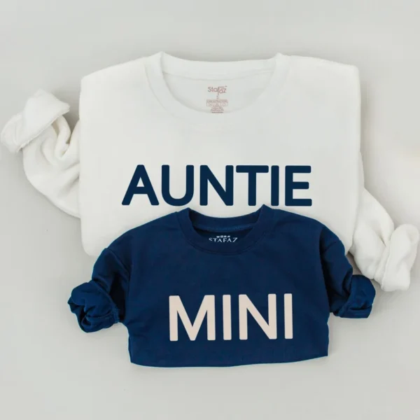 Fall Sweatshirts: Spooky Mama Mini Halloween Matching Family Outfits, Mommy and Me Sweaters