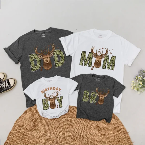 Family Matching Sweatshirts - Personalized Mom, Dad & Baby Set - Custom Apparel