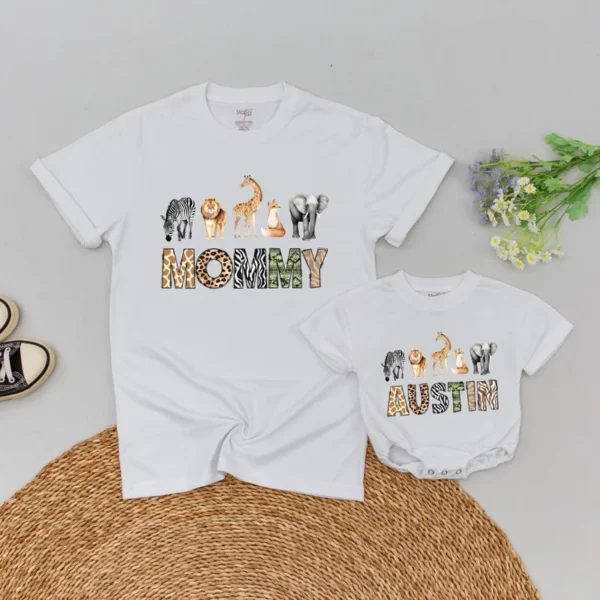 Farm Birthday Family T-Shirt: Personalized Barnyard Theme Tee - Various Sizes & Colors - Cotton Blend