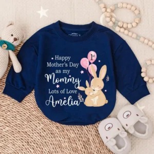 First Birthday Boy Outfit Romper - Baby Clothes - Newborn to 24 Months - Cotton Blend - Multiple Colors
