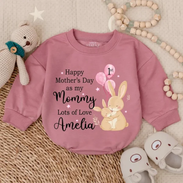 First Birthday Boy Outfit Romper - Baby Clothes - Newborn to 24 Months - Cotton Blend - Multiple Colors