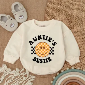 Football Baby Romper Outfit: Oversized Jumpsuit, Baby Shower, Daddy's Girl Romper, Toddler Sweater - Unisex