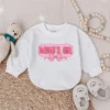 Football With Daddy Baby Bubble Romper - Baby Boy Clothes - Newborn Outfit