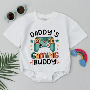 Gigi and Bestie Matching Set - Personalized Sweatshirt, Baby Romper, Grandma Gift - Cotton Blend - Custom Sizes