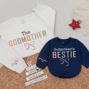 Golf Birthday Sweatshirt - 1st Birthday Outfit - Matching Family - Cotton Blend - Unisex - Customizable