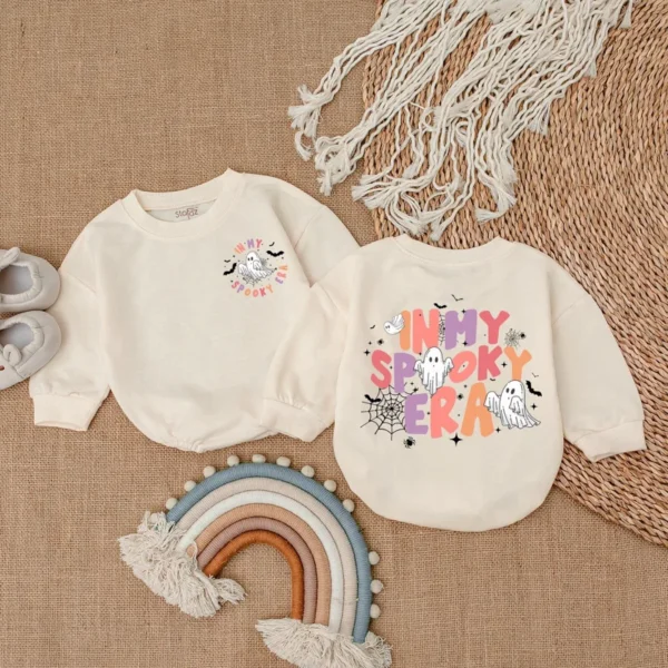 Halloween Baby Clothes - Spooky Era Bodysuit - Cute Halloween Romper - First Halloween Outfit