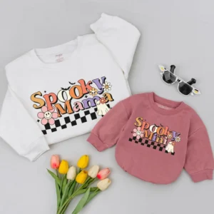 Halloween Matching Sweatshirts: Family Outfits, Mommy and Me Sweaters, Halloween Shirt, Unisex Fit