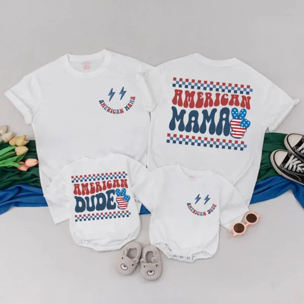 Happy Camper Family T-Shirt: Personalized Camping Birthday Matching Tees - Cotton Blend - Unisex - Customizable Sizes