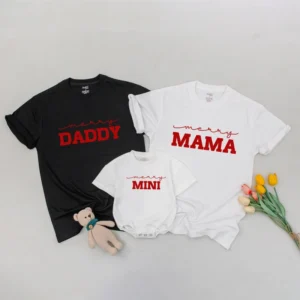 Matching Christmas Family Outfits - Shirts & Sweaters - Unisex - Cotton Blend