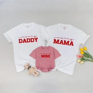 Matching Christmas Family Outfits - Shirts & Sweaters - Unisex - Cotton Blend