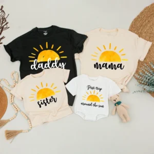 Matching Family Christmas Outfits, Crewneck Sweatshirt, Unisex, Holiday Apparel