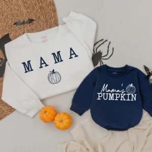 Matching Family Sweatshirts - Auntie & Me, Bestie Sets - Fall Gifts - Cotton/Spandex Blend