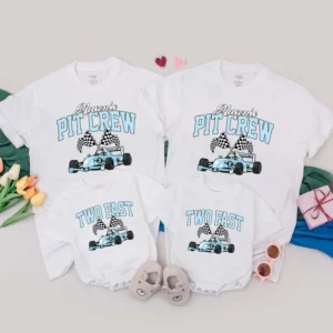 Matching Family Sweatshirts: Mother & Baby Personalized Set - Cotton Blend - Sizes S-XXL