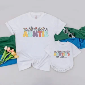 Matching Mama and Mini T-Shirts - Personalized Mommy and Me Outfit - Mother's Day Gift - Cotton Blend - Various Sizes