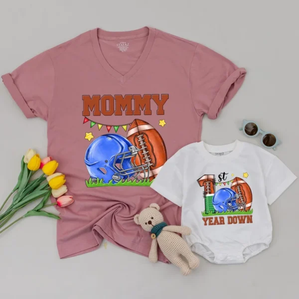Mommy and Me Valentines Day Shirt: Matching Family Apparel, Valentine's Outfit, Mom and Baby Gift