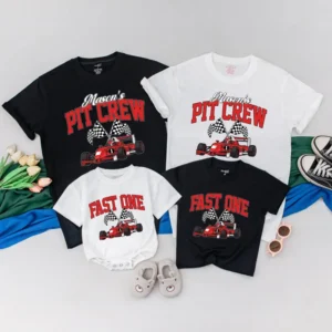One Happy Camper Shirt - First Birthday Outfit - Family Camping Tees - Cotton/Spandex - Various Sizes