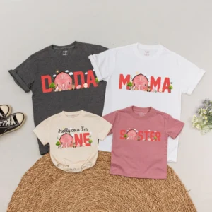 Personalized 4th of July Family Matching Shirts - Patriotic Apparel - Sizes for All - Cotton Blend - Retro USA Design